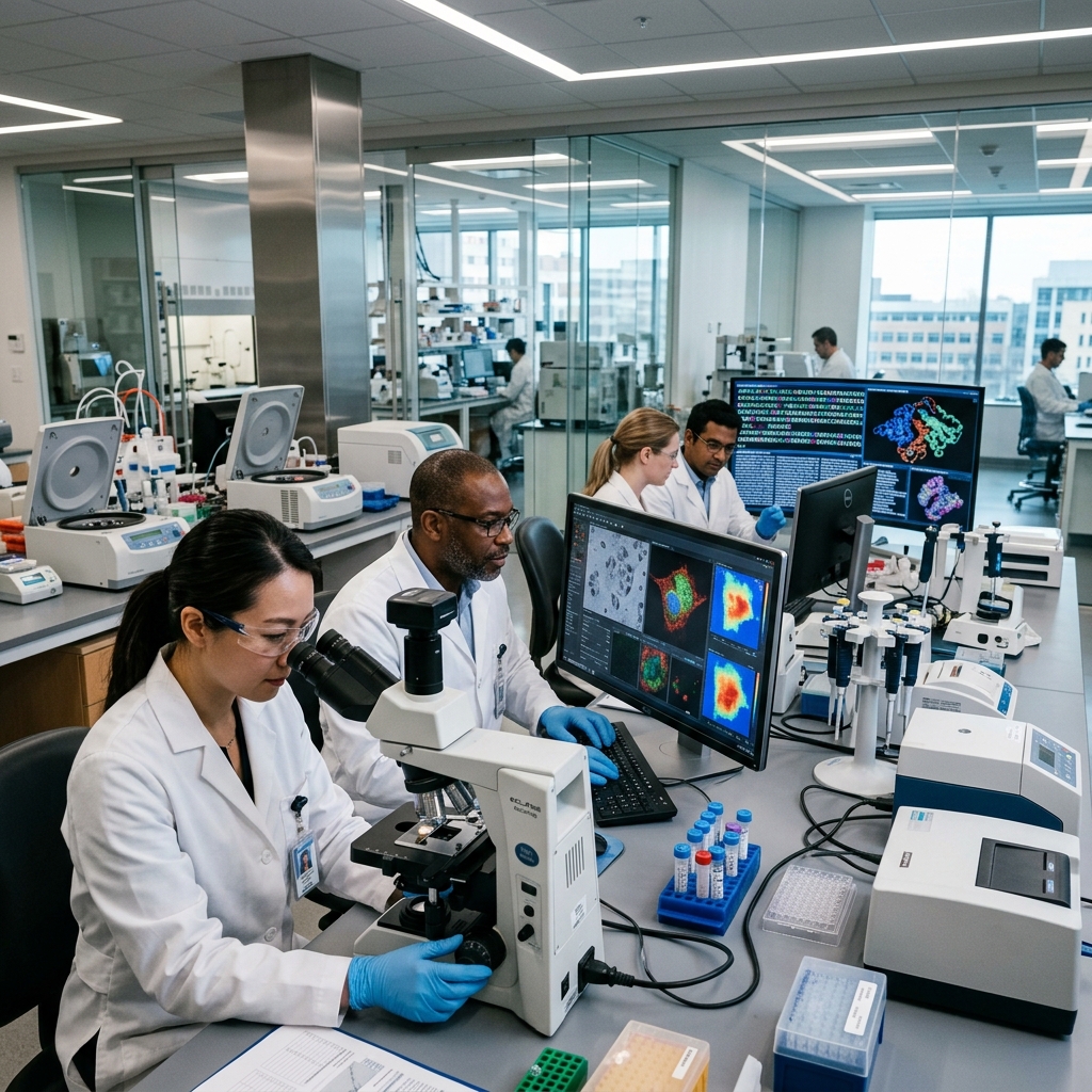 Scientists in Lab